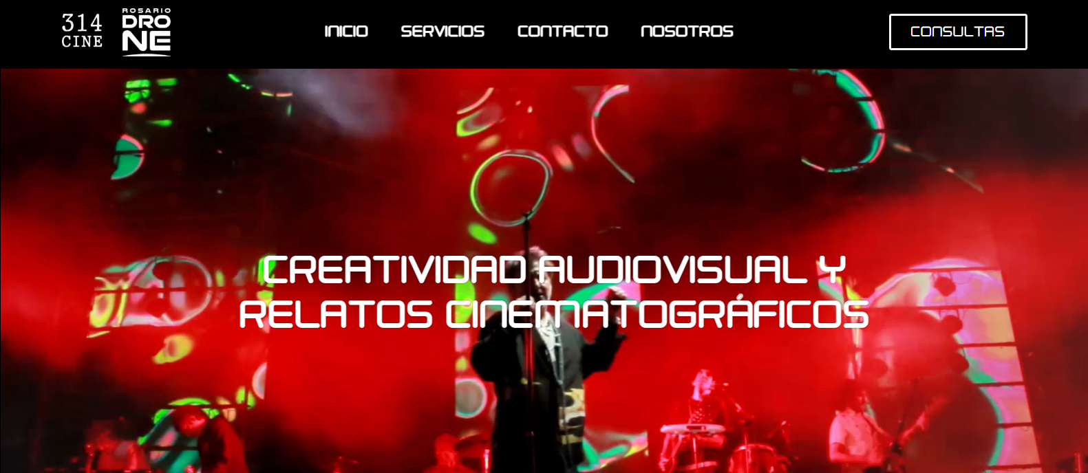 Captura del sitio 314 Cine Rosario